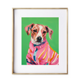 Load image into Gallery viewer, Barker in Pink Art Print