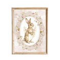Load image into Gallery viewer, vintage-inspired bunny print