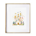 Load image into Gallery viewer, castle in the cloud nursery art