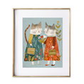 Load image into Gallery viewer, Couture Kittens nursery art