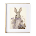Load image into Gallery viewer, hare girls' nursery art