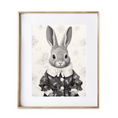 Load image into Gallery viewer, Madam Lapin's Afternoon Art Print