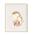 Load image into Gallery viewer, monkey nursery art