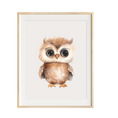 Load image into Gallery viewer, owl nursery art