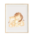 Load image into Gallery viewer, lion nursery art