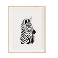 Load image into Gallery viewer, zebra nursery art