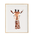 Load image into Gallery viewer, giraffe nursery art