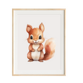 Load image into Gallery viewer, chipmunk nursery art