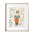 Load image into Gallery viewer, Sir Lupine's Leisurely Stroll Art Print