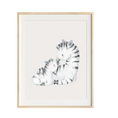 Load image into Gallery viewer, zebra nursery art