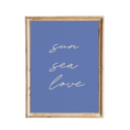 Load image into Gallery viewer, Sun Sea Love Print