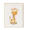Load image into Gallery viewer, giraffe nursery art