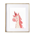 Load image into Gallery viewer, unicorn nursery art