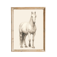 Load image into Gallery viewer, Vintage Horse Print NURSERY ART