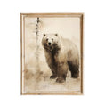 Load image into Gallery viewer, bear art print