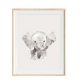 Load image into Gallery viewer, elephant nursery art