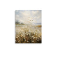 Load image into Gallery viewer, White Flower Field Art Print