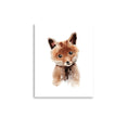 Load image into Gallery viewer, Baby Fox nursery wall art