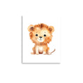 Load image into Gallery viewer, Baby Lion nursery wall art