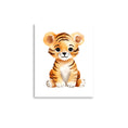 Load image into Gallery viewer, Baby Tiger nursery wall art