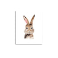 Load image into Gallery viewer, bunny nursery wall at print