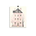 Load image into Gallery viewer, pink house nursery art