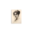 Load image into Gallery viewer, vintage-inspired portrait of a woman nursery art