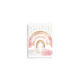 Load image into Gallery viewer, PINK AND GOLD RAINBOW NURSERY ART