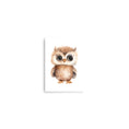 Load image into Gallery viewer, owl baby animals nursery art print