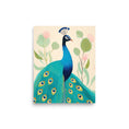Load image into Gallery viewer, magnificent peacock baby room wall art