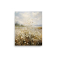 Load image into Gallery viewer, White Flower Field Art Print