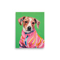 Load image into Gallery viewer, Barker in Pink Art Print