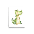 Load image into Gallery viewer, Alligator Waddle Art Print