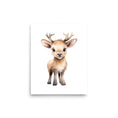 Load image into Gallery viewer, Baby Reindeer Art Print