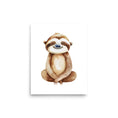 Load image into Gallery viewer, sloth baby room art
