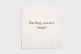 Load image into Gallery viewer, Darling, you're magic canvas art