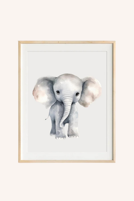 How to Decorate Your Nursery with Elephant Art