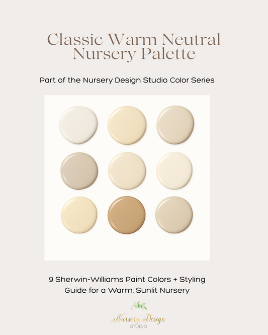 Classic Warm Neutral Nursery Palette
