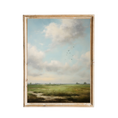 Load image into Gallery viewer, Cloud Waltz Over Verdant Art Print
