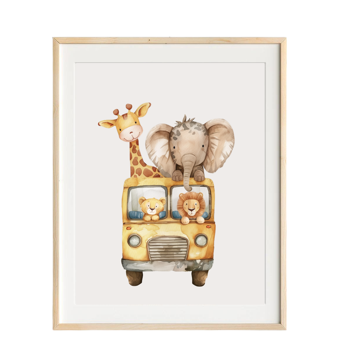 Jungle Safari Art Print