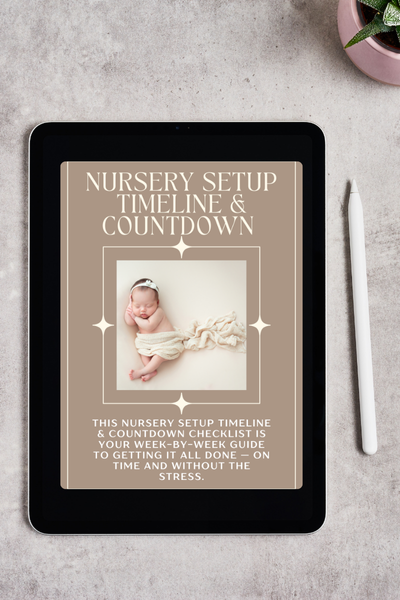 Nursery Setup Timeline