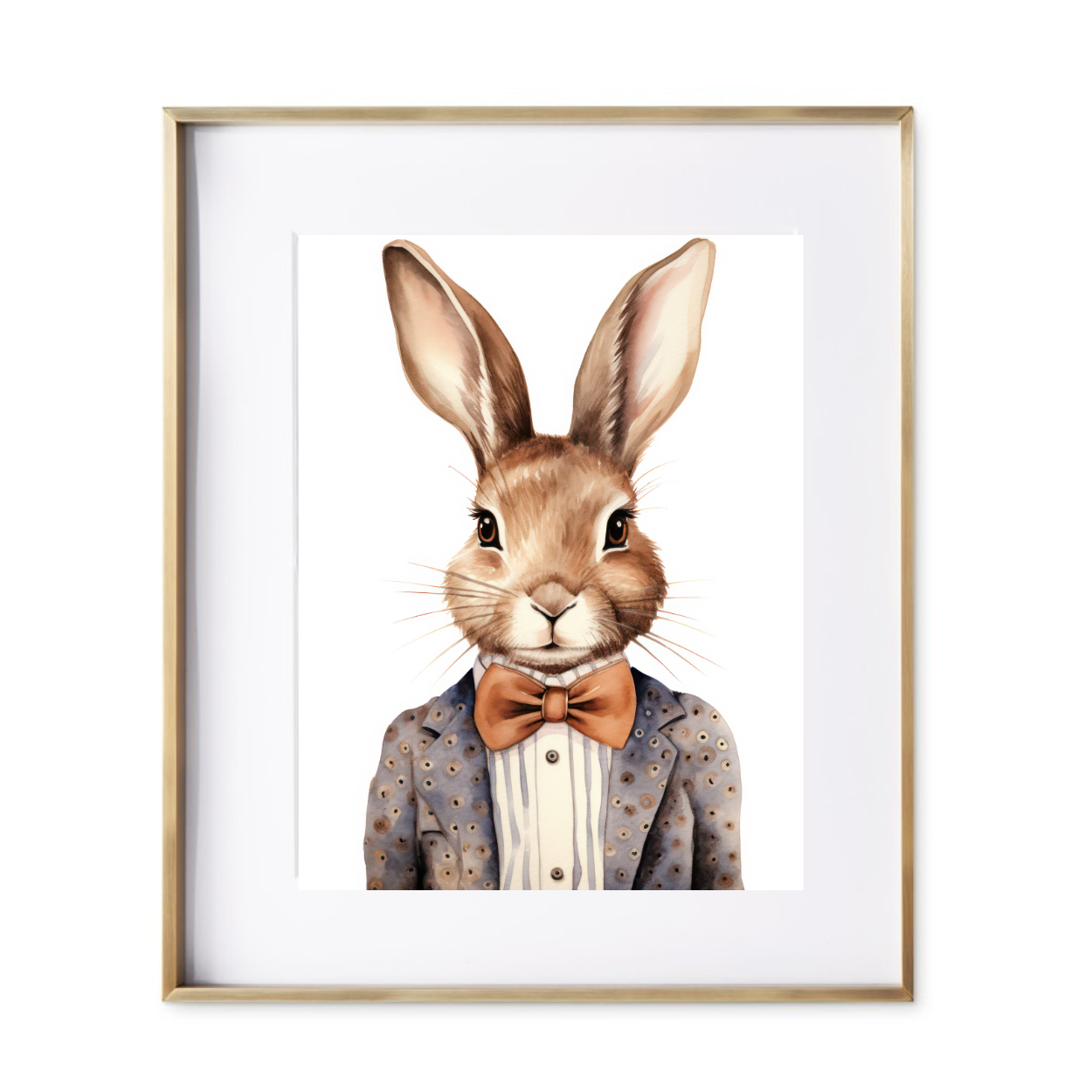 Hopsalot Rabbit Sir Hopsalot Art Print – Nursery Decor Co