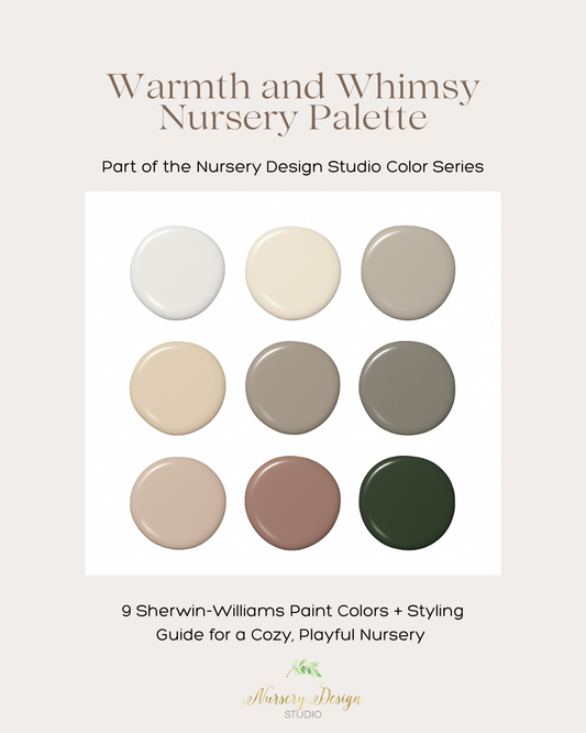 Warmth & Whimsy Nursery Palette