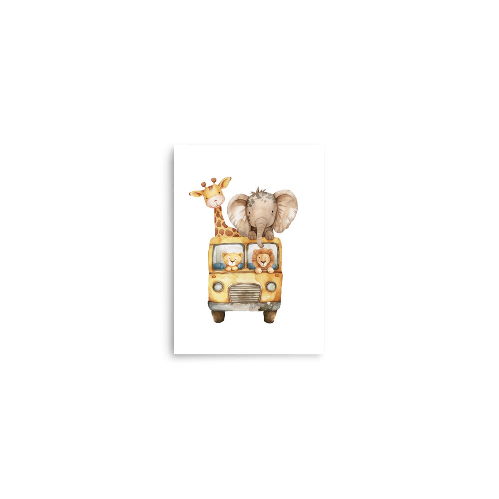 Jungle Safari Art Print