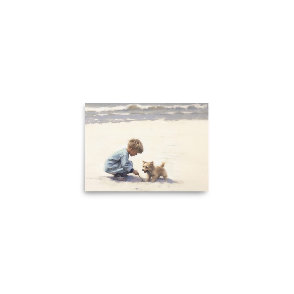 Beach Buddies Art Print