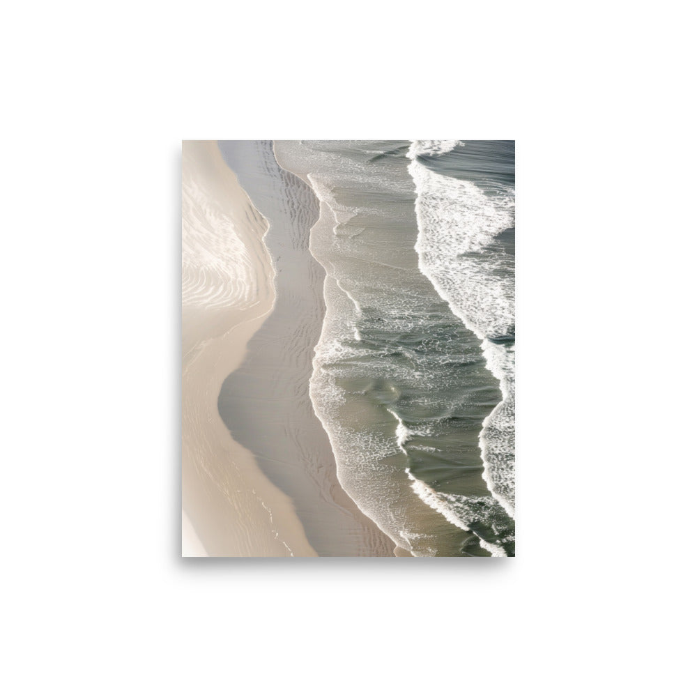 Tide's Lacework Art Print