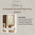 Load image into Gallery viewer, Complete Nursery Planning System
