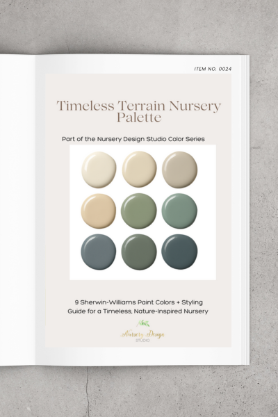 Timeless Terrain Nursery Palette